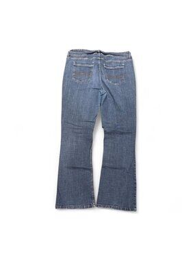 Y2K Lee Riders Embroidered Faded Bootcut Jeans